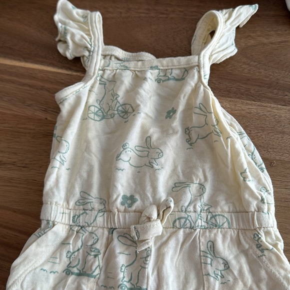 Yellow bunny romper - 3-6M - Picture 2 of 2